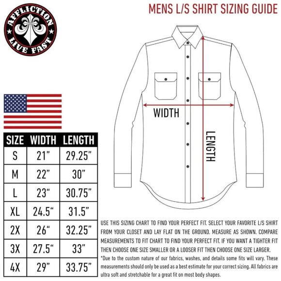 Xtreme Couture by Affliction Men's Button Down Shirt Gilded Cross - Picture 10 of 10